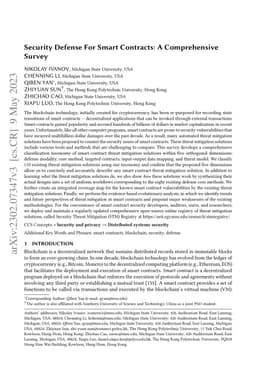 Security Defense For Smart Contracts: A Comprehensive Survey