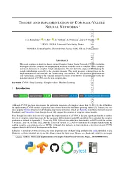 Theory and Implementation of Complex-Valued Neural Networks
