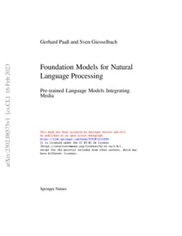 Foundation Models for Natural Language Processing -- Pre-trained
  Language Models Integrating Media