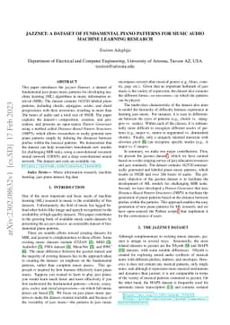 jazznet: A Dataset of Fundamental Piano Patterns for Music Audio Machine
  Learning Research