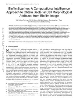 BiofilmScanner: A Computational Intelligence Approach to Obtain
  Bacterial Cell Morphological Attributes from Biofilm Image