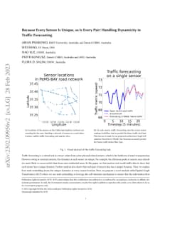 Because Every Sensor Is Unique, so Is Every Pair: Handling Dynamicity in
  Traffic Forecasting