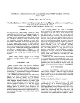 HCGMNET: A Hierarchical Change Guiding Map Network For Change Detection