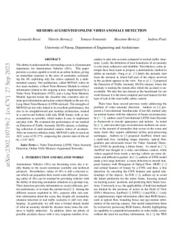 Memory-augmented Online Video Anomaly Detection