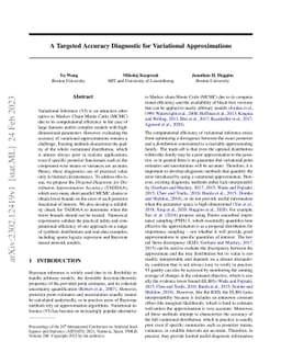 A Targeted Accuracy Diagnostic for Variational Approximations