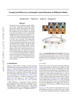 Unsupervised Discovery of Semantic Latent Directions in Diffusion Models