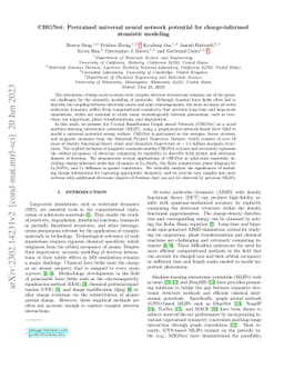 CHGNet: Pretrained universal neural network potential for
  charge-informed atomistic modeling