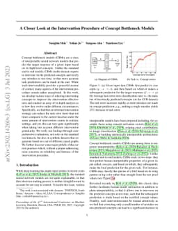 A Closer Look at the Intervention Procedure of Concept Bottleneck Models