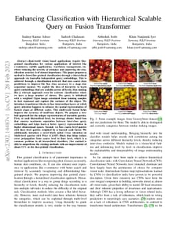 Enhancing Classification with Hierarchical Scalable Query on Fusion
  Transformer