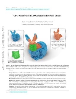 GPU-Accelerated LOD Generation for Point Clouds