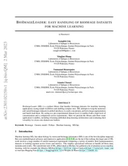 BioImageLoader: Easy Handling of Bioimage Datasets for Machine Learning