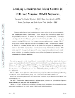 Learning Decentralized Power Control in Cell-Free Massive MIMO Networks