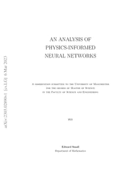 An Analysis of Physics-Informed Neural Networks