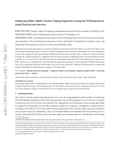 Enhancing Older Adults' Gesture Typing Experience Using the T9 Keyboard
  on Small Touchscreen Devices