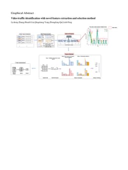 Video traffic identification with novel feature extraction and selection
  method