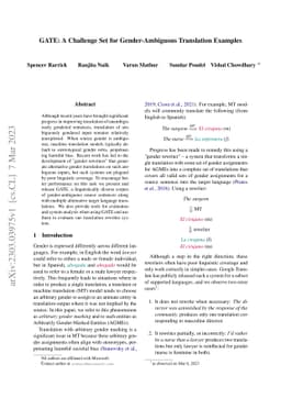 GATE: A Challenge Set for Gender-Ambiguous Translation Examples