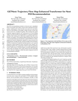 GETNext: Trajectory Flow Map Enhanced Transformer for Next POI
  Recommendation
