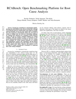 RCABench: Open Benchmarking Platform for Root Cause Analysis