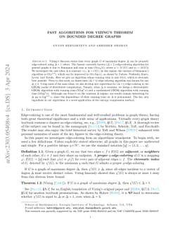 Fast algorithms for Vizing's theorem on bounded degree graphs