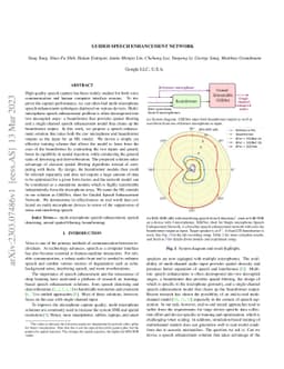 Guided Speech Enhancement Network
