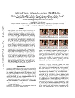Calibrated Teacher for Sparsely Annotated Object Detection