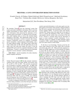 Trustera: A Live Conversation Redaction System