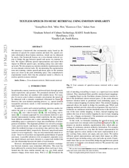 Textless Speech-to-Music Retrieval Using Emotion Similarity