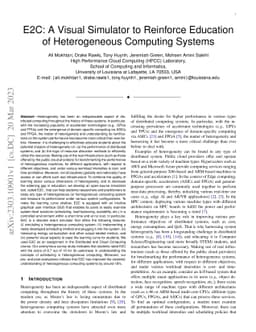 E2C: A Visual Simulator to Reinforce Education of Heterogeneous
  Computing Systems
