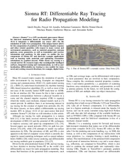 Sionna RT: Differentiable Ray Tracing for Radio Propagation Modeling
