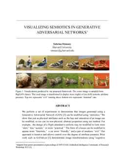 Visualizing Semiotics in Generative Adversarial Networks