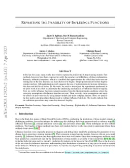Revisiting the Fragility of Influence Functions