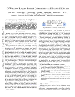 DiffPattern: Layout Pattern Generation via Discrete Diffusion