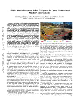 VERN: Vegetation-aware Robot Navigation in Dense Unstructured Outdoor
  Environments