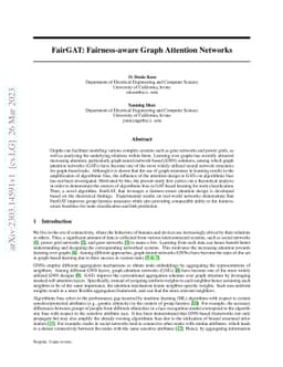 FairGAT: Fairness-aware Graph Attention Networks