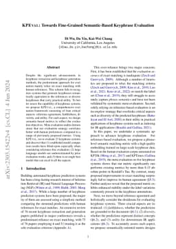 KPEval: Towards Fine-Grained Semantic-Based Keyphrase Evaluation