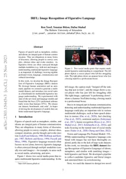 IRFL: Image Recognition of Figurative Language