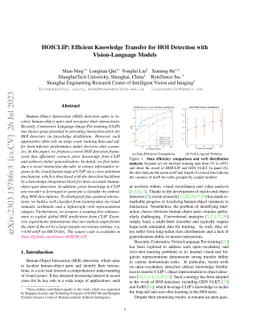 HOICLIP: Efficient Knowledge Transfer for HOI Detection with
  Vision-Language Models