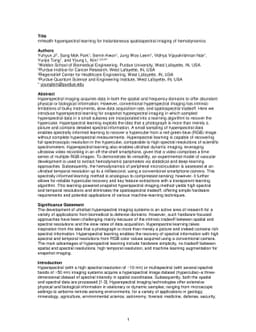 mHealth hyperspectral learning for instantaneous spatiospectral imaging
  of hemodynamics