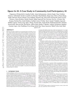 Queer In AI: A Case Study in Community-Led Participatory AI