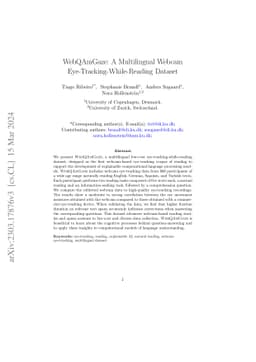 WebQAmGaze: A Multilingual Webcam Eye-Tracking-While-Reading Dataset