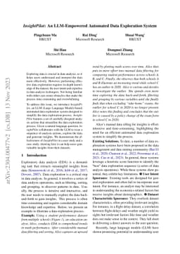 Demonstration of InsightPilot: An LLM-Empowered Automated Data
  Exploration System