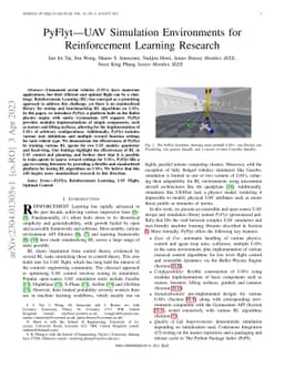 PyFlyt -- UAV Simulation Environments for Reinforcement Learning
  Research