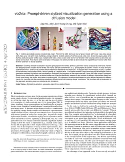 viz2viz: Prompt-driven stylized visualization generation using a
  diffusion model