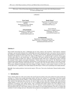 TM-vector: A Novel Forecasting Approach for Market stock movement with a
  Rich Representation of Twitter and Market data