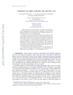 Solidarity of Gibbs Samplers: the spectral gap