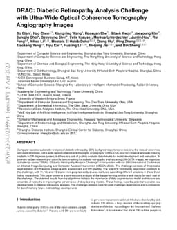 DRAC: Diabetic Retinopathy Analysis Challenge with Ultra-Wide Optical
  Coherence Tomography Angiography Images