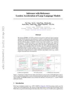 Inference with Reference: Lossless Acceleration of Large Language Models