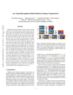 Are Visual Recognition Models Robust to Image Compression?