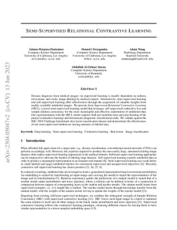 Semi-Supervised Relational Contrastive Learning