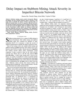 Delay Impact on Stubborn Mining Attack Severity in Imperfect Bitcoin
  Network